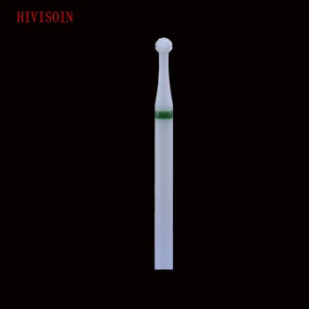 

Ball Shape-4Pcs/Lot- Cross Cut - White Zirconia Ceramic Dental Lab Burs -0315.023