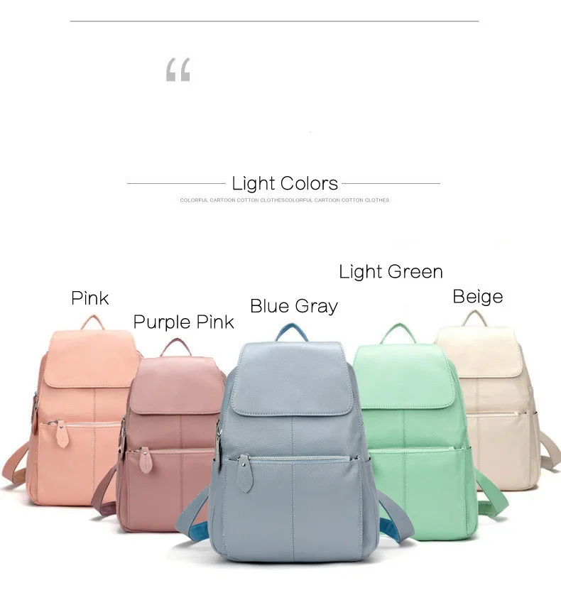 Zency модный большой женский рюкзак из мягкой натуральной кожи высокого качества А+ Дамская Повседневная дорожная сумка ранец школьная сумка книга