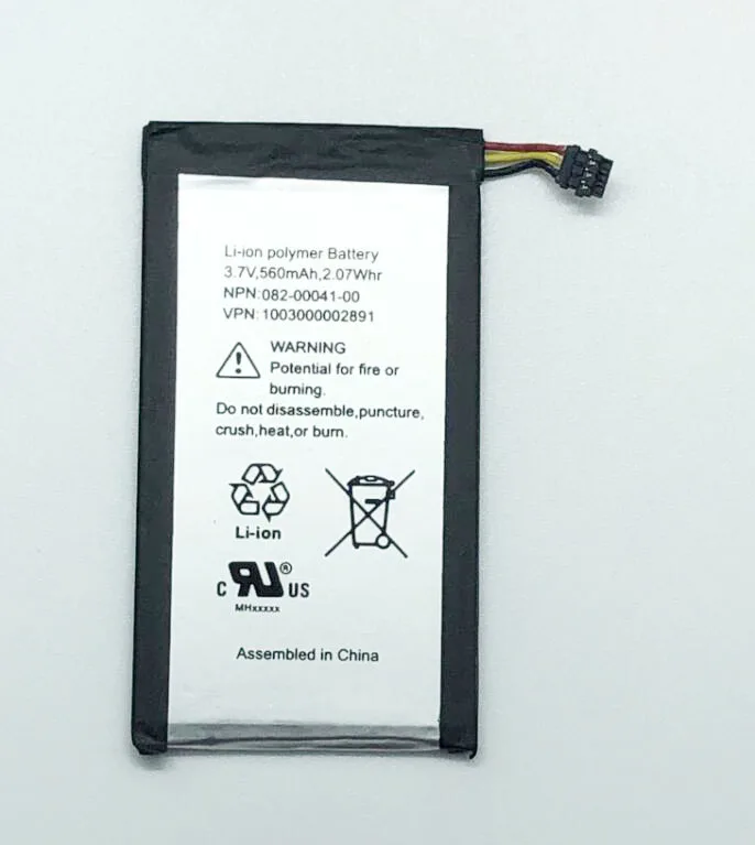 

GeLar New 3.7V 560mAh 2.07Whr Replacement Battery 082-00041-00