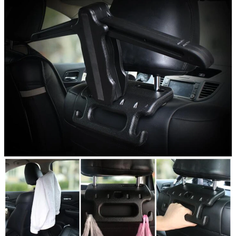Вешалки для автомобилей для одежды пальто костюм масштабируемый удобный стул держатель для хранения стойки безопасный поручень Многофункциональный