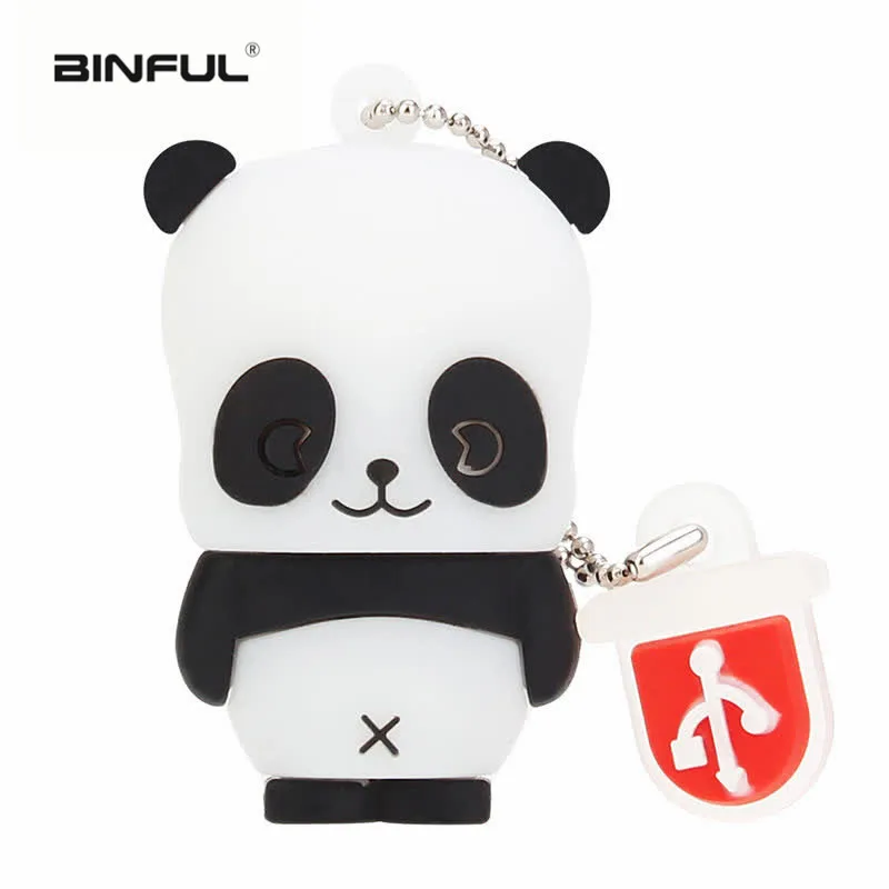 pendrive 16gb cartoon 128gb 8gb 4gb Personalized usb stick 2.0 panda Usb Flash Drive 32gb pen drive 64gb Wholesale free shipping