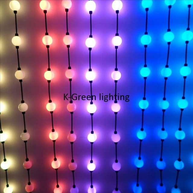 40x Dmx512 D50mm 360degree Addressable Led Ball Light Dc24v Dmx 40x Dmx512 D50mm 360degree Addressable Led Ball Light Dc24v Dmx Plastic