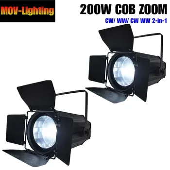 

2PCS 200W Warm White cold white Zoom COB Par Can led par 64 lights