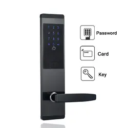 Электронный кодовый дверной замок цифровой Сенсорный экран код на клавишной панели замок кодовый дверной замок для Smart Офис