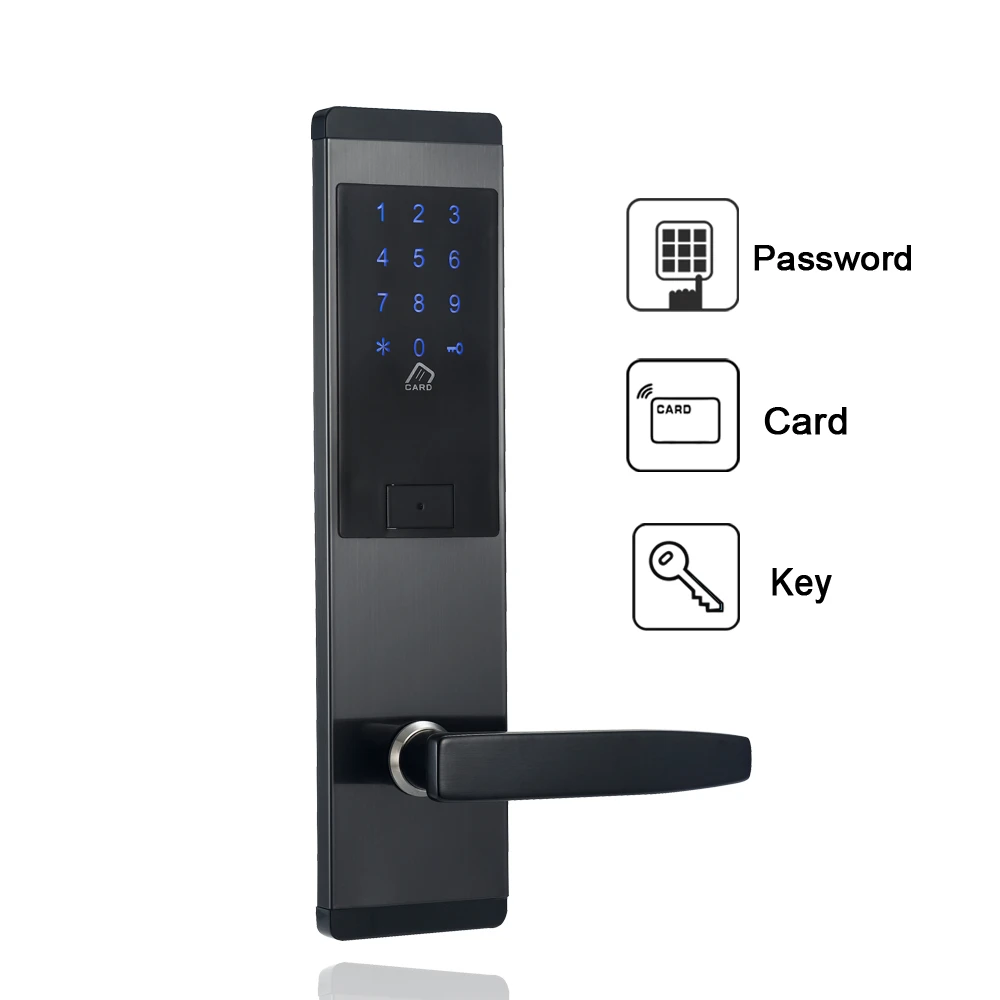 Smart Door Lock Elektronik Kombinasi Kunci Pintu Digital Layar Sentuh Keypad Kode Sandi Kunci Kunci Pintu Untuk Rumah Pintar Kantor Password Lock Combination Door Lockdoor Lock Aliexpress