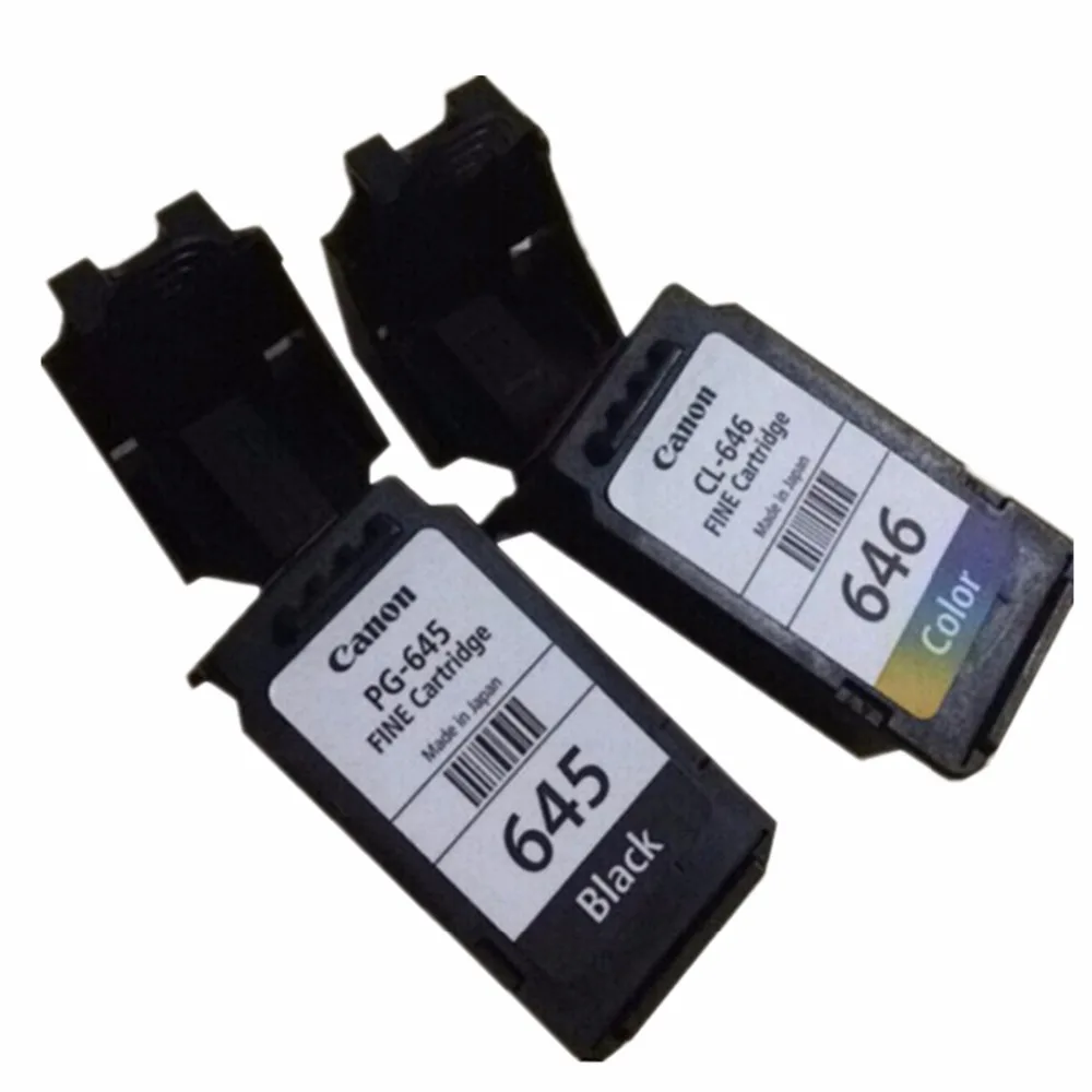 2 Pack Remanufactured Ink Cartridges For Canon PG 645 XL PG 645XL PG 645 PG645 Pixma MG2460
