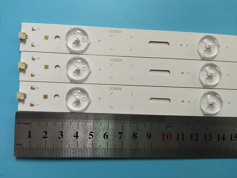 Faixas de Led para tv Grungid 48 Vle 100% bh 48vle Novo Kit com 10 Peças e 6520 bh Cabos de computador e conectores - Imagem 3