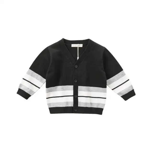 infant black cardigan