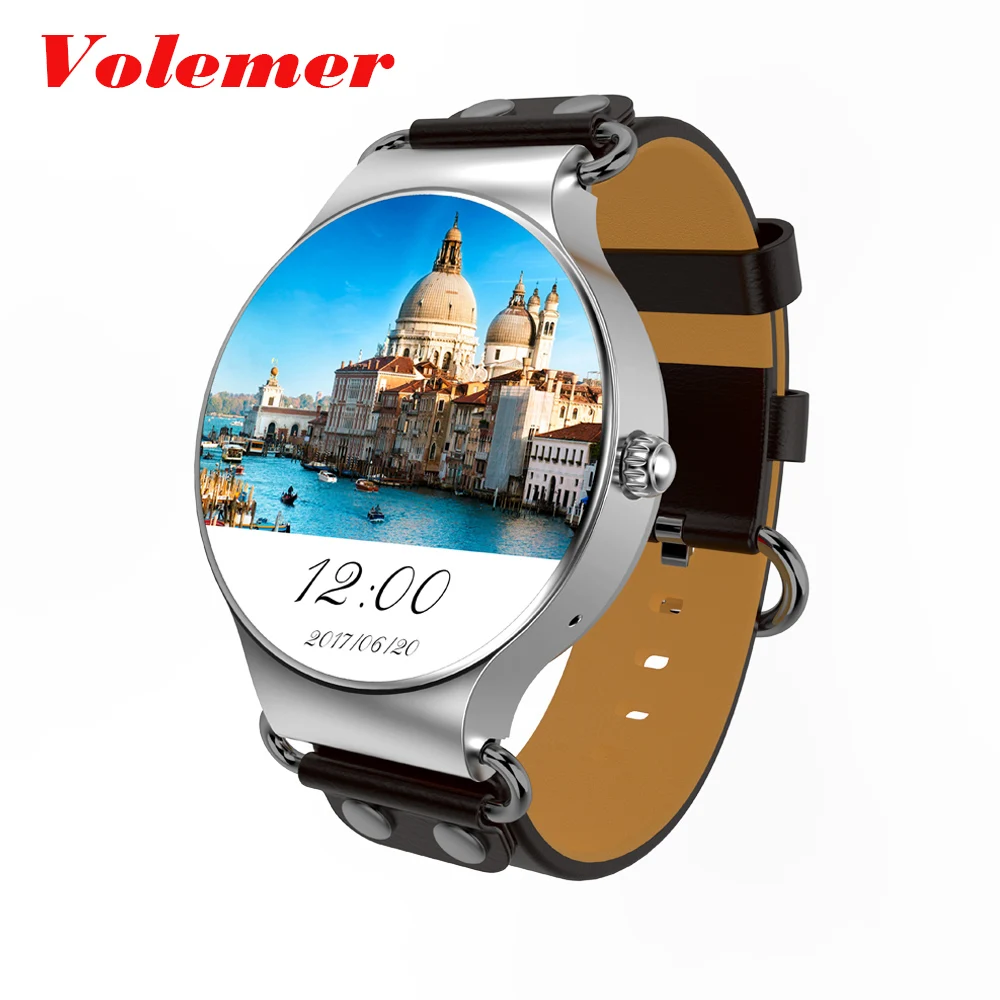 

Volemer New Hot KW98 Smart Watch Android 5.1 3G WIFI GPS Watch Smartwatch iOS Android For Xiaomi PK KW18 KW88 Kw99 Men Wearable