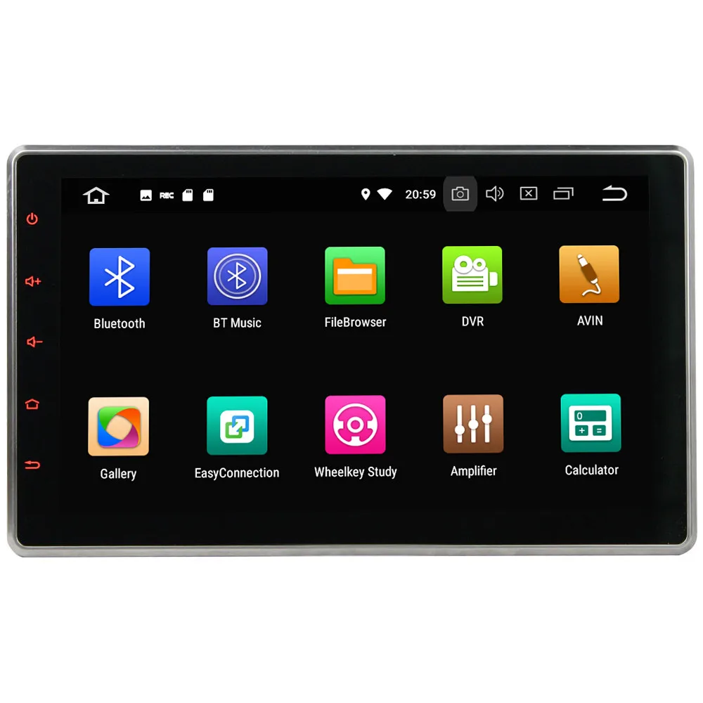 Best 10.1" IPS Octa Core 4G Android 9.0 4GB RAM 64GB ROM RDS BT 2Din Rotative Screen Universal Car DVD Multimedia Player Radio Stereo 1