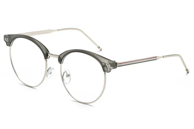 Модная брендовая оправа для очков HINDFIELD, женские брендовые ретро очки без оправы, оправы для очков oculos de grau