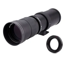 420-800 мм F/8.3-16 Руководство Супер Телефото Зум-Объектив + T2 Адаптер для Canon 1200D 760D 750D 70D 700D 650D 600D 60D 5DII 7D DSLR