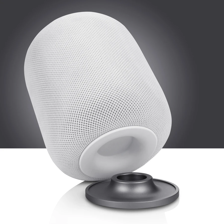 Подставка из нержавеющей стали для смарт динамиков Apple HomePod нескользящий