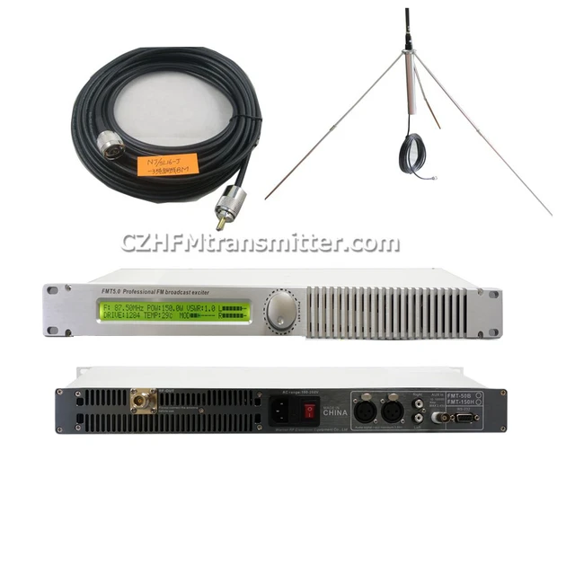 50W Stereo FM Broadcasting Transmitter - China Transmitter for