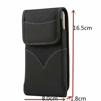 

Vertical Belt Case with Clip Swivel Belt Clip Holster Pouch For iPhone XS Max Cover for iPhone 6s 7 8 Plus XR XS Phone bag