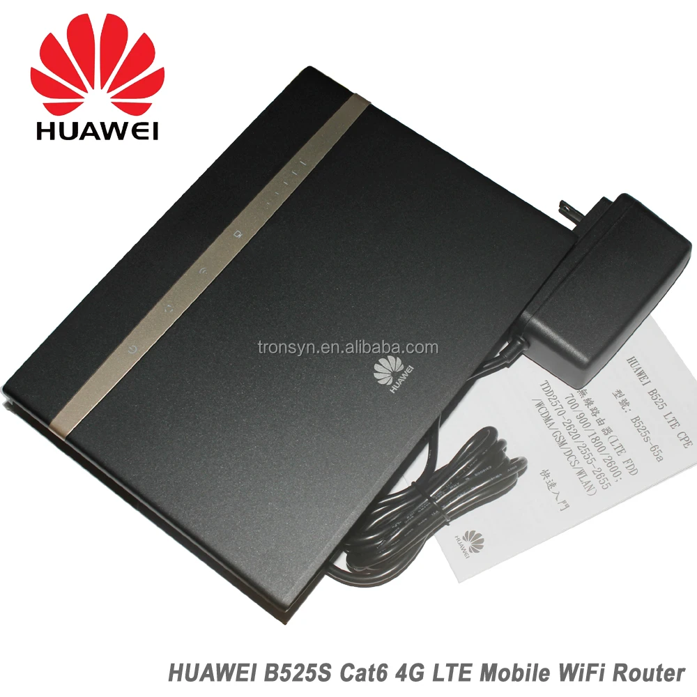300Mbps Huawei B525 4G LTE Cat6 CPE Wireless Router Support Access To