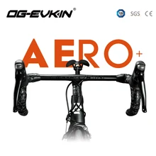 OG EVKIN HB001 Carbon Road Bicycle Integrated Handlebar UD matt 28.6mm Road Bike Drop Bar Stem 400 420 440mm Bike Parts Bent Bar