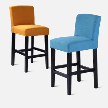 

Solid wood bar chair bar chair fashion bar stool simple front desk cashier chair high chair home bar high stool