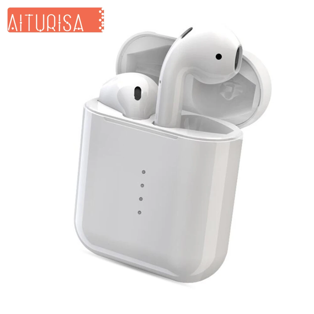 

2019 Nwe i10 tws Bluetooth Wireless Headphone Support Wireless Charge Earphones Touch Bluetooth 5.0 Earbuds For iPhone 6 7 8 x