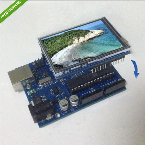 

2.8" TFT LCD Module Shield with Touch Panel