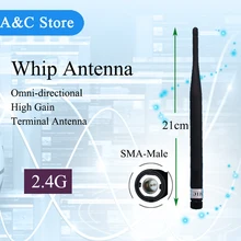 2.4 г беспроводной антенна штыревая антенна беспроводной onmi антенны 5dbi высокого усиления SMA-M разъем