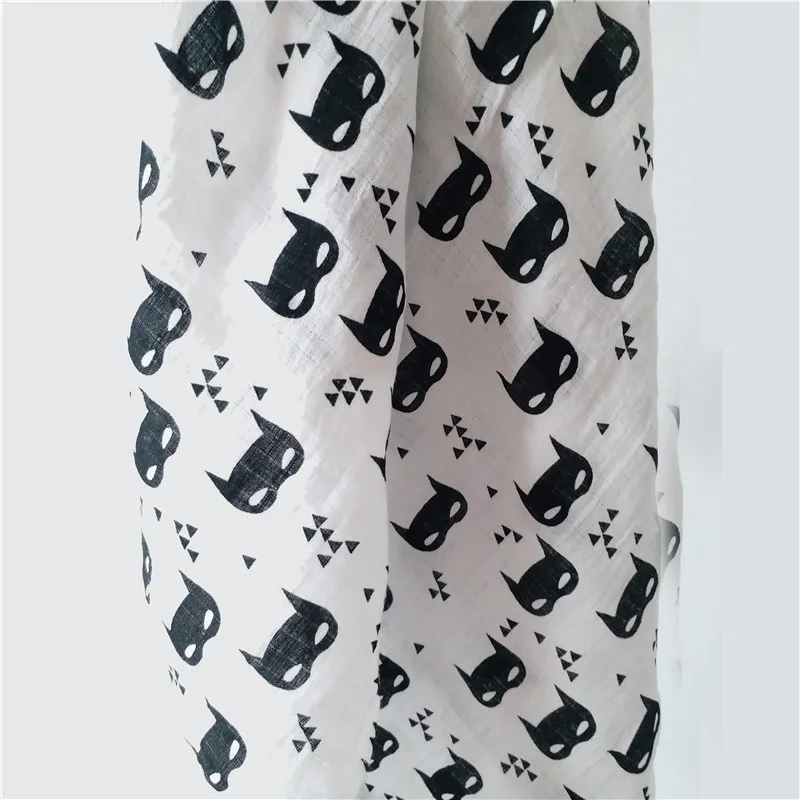 Дизайн, Двухслойное Пеленальное Одеяло из муслина для новорожденных, детское спальное покрывало для кровати, детское Пеленальное Одеяло - Цвет: as photo