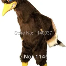 Талисман длинные волосы плюшевые Материал Road Runner костюм талисмана для взрослых Размеры высокое качество te вечерние Карнавальный костюм для косплея