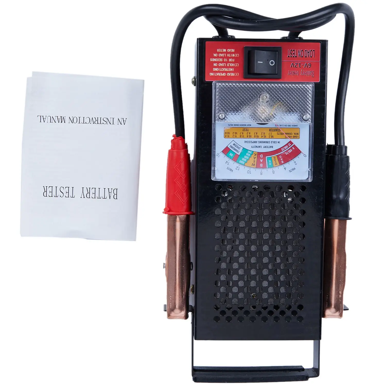 High Performance Battery Load Tester 100 Amp 12V Car 6V 6 Volt for Schumacher 12 Mechanics Truck Type