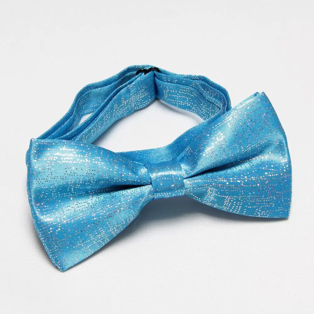 Мужской галстук бабочка HOOYI голубой бирюзового цвета бабочка|bow tie for men|bow tiebow fashion |