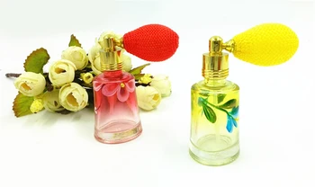 

Refillable Empty Perfume Bottle 10ml Pump Glass Perfume Sprayer Travel Makeup Vivals 10pcs/lot DC747