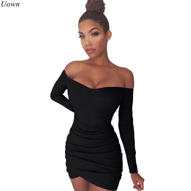 The Sexy shoulder dress off