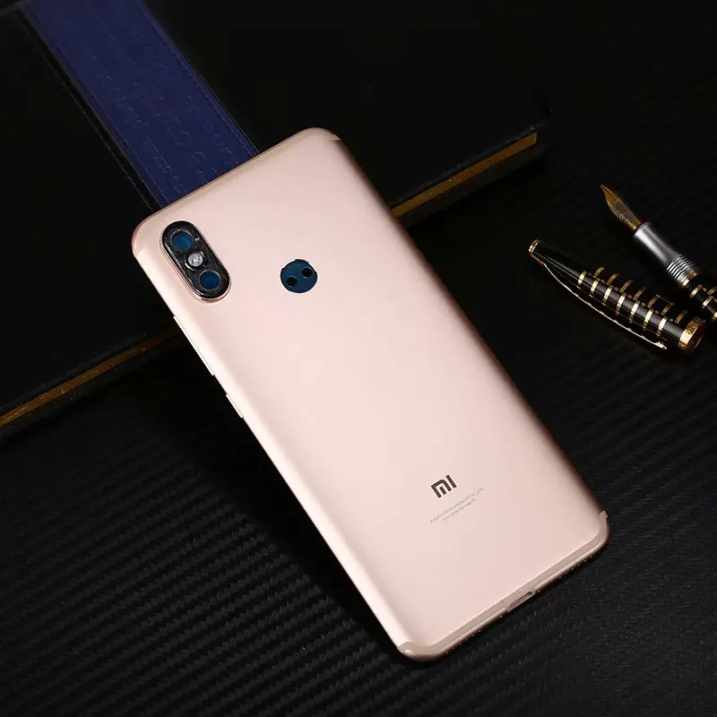 Корпус для Xiaomi mi A2 mi A2 mi 6X металлическая задняя крышка для батареи Чехол для мобильного телефона запасные части чехол