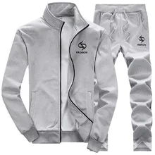 Tang cool 2018 Fashion Spring Autumn Men Sportswear Set Jacket+Pant Sweatsuit 2 Piece Set Sportswear Tracksuit For Men Tang cool 2018 Fashion Spring Autumn Men Sportswear Set Jacket+Pant Sweatsuit 2 Piece Set Sportswear Tracksuit For Men