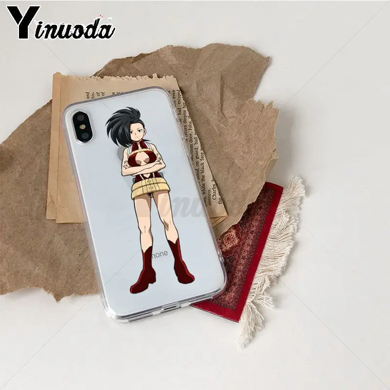 Yinuoda моя геройская академия OCHACO URARAKA Asui Tsuyu мягкий чехол для телефона из ТПУ iPhone Xr