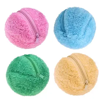 

Mini Automatic Roll Ball Microfiber Vacuum Cleaner Floor Sweeper Mop Balls Household Cleaning Tools Cleaning Cloths E5M1