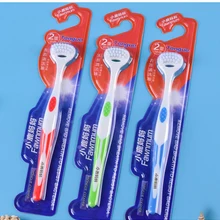 Щетка для языка, скребок, инструмент для очистки, избавление от неприятного дыхания, Очищающий скребок для языка, гигиена полости рта, очистка языка для лечения Halitosis