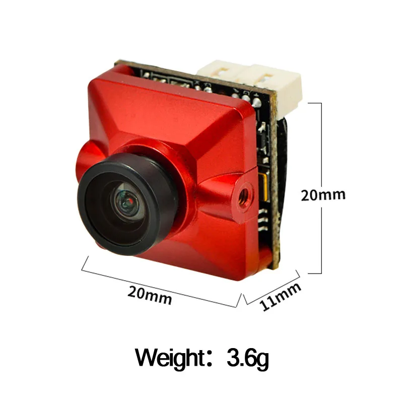 

NEW MINI 1200TVL Camera 1/3" COMS 1200 TVL 2.1mm lens PAL for FPV Race RC Quad Drone 210 250