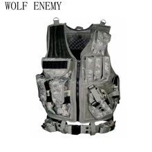 Для мужчин военный тактический жилет армии ОХОТА MOLLE, для страйкболла жилета на открытом воздухе Броня тела Swat армейские Пейнтбольная черный жилет для Для мужчин