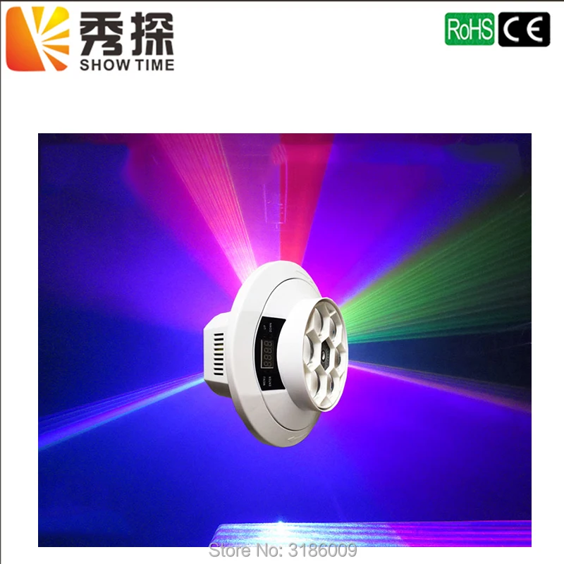

Show Time New Arrival 6 eyes Bee Beam effect light with Green Laser Mini Bee eye Moving head Zoom DJ DMX Disco Beam Wash Effect