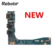 Reboto NOVO Original Para DELL Alienware 17 M17x R5 Série LAN porta USB Board VAS00 LS-9339P 0WH486 WH486 100% Testado Navio Rápido
