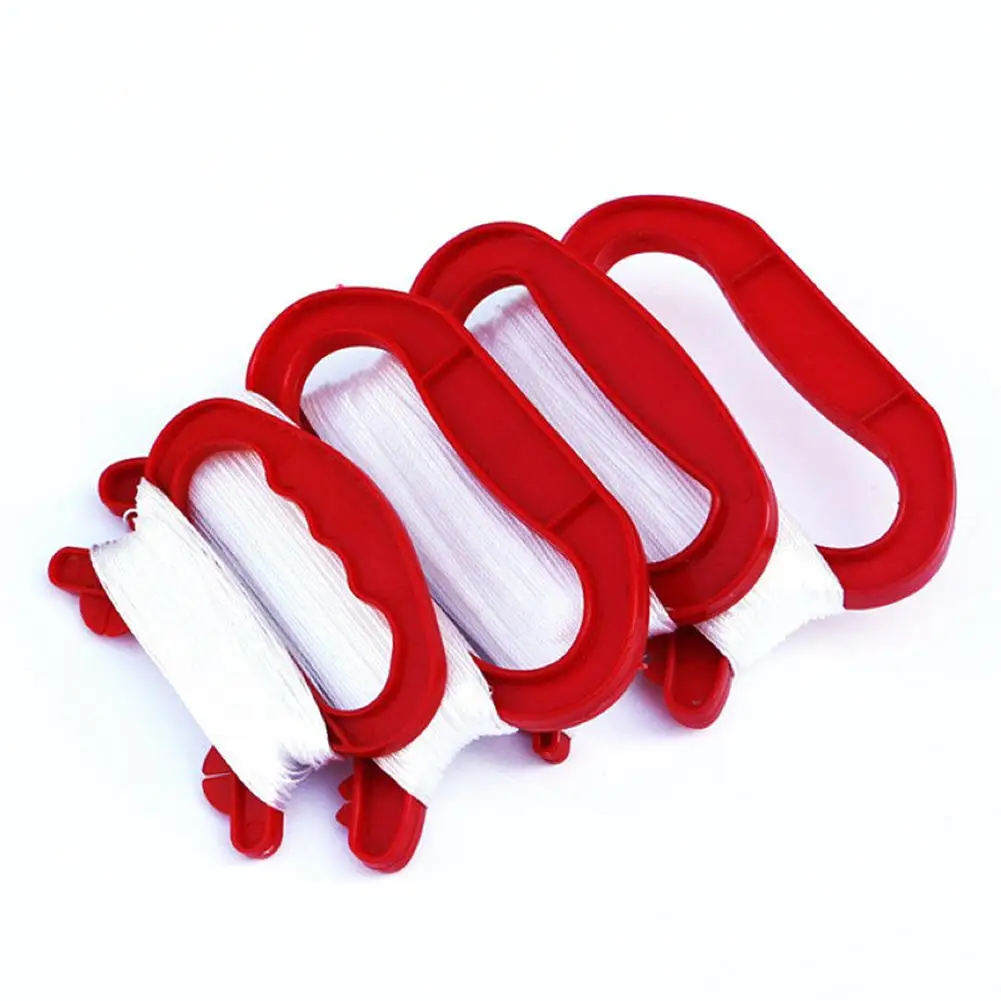 

30/50/100m D Red Shape Kite Line thin thread Winder Handle Outdoor Board Children Kite for kids gifts