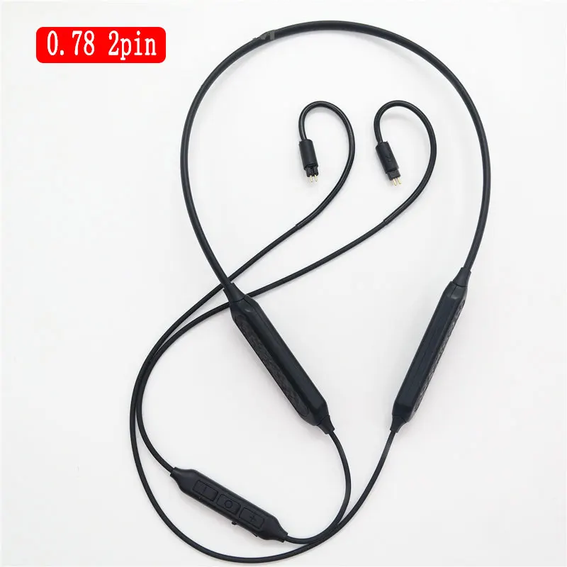

New can use18-hour 0.78mm 2 Pin AAC Wireless Bluetooth5.0 MMCX Cable For Weston 1964 UE3X UE18 W4R Earphone IE80 Headset