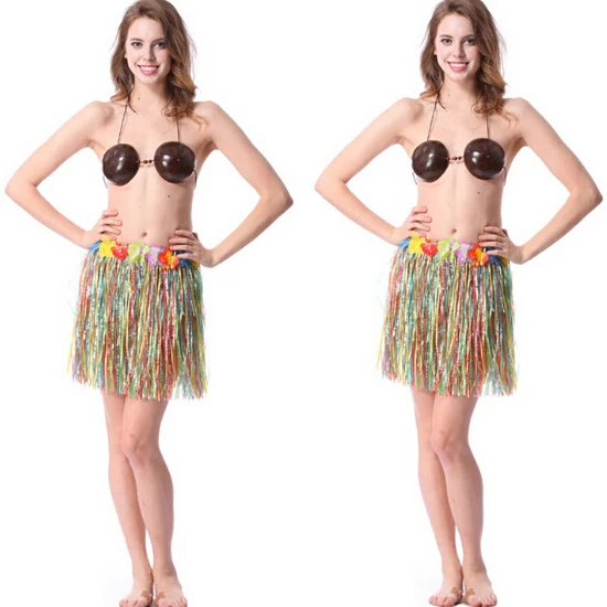 2016 pure natural coconut shell bra bra accessories Hawaii Dance Belly