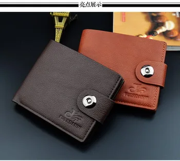 

by dhl or ems 100pcs New PU Men's Wallet Multifunctional Short Design Men Wallet Hasp Coin Purse Card Holder