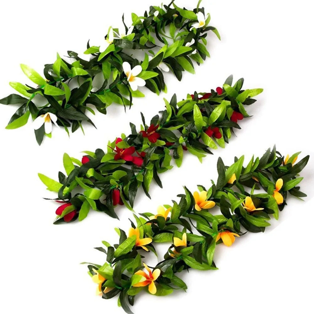 

Artificial Plants Artificial Flower Garland Party DIY Decorations Hawaiian Luau Theme Party Decorations Summer Party Supplies