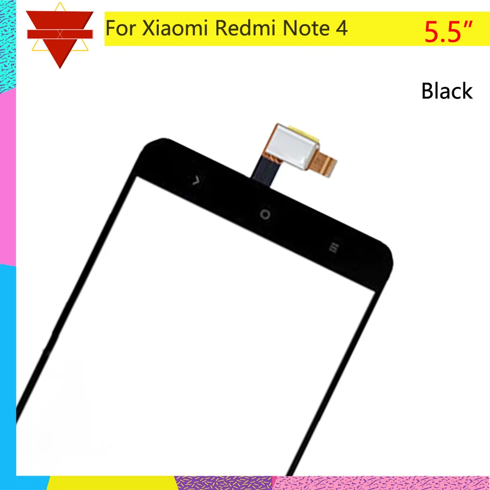 Note 4 сенсорный экран для Xiaomi Redmi Note 4 Redmi Note 4X сенсорный экран сенсор ЖК-дисплей дигитайзер Переднее внешнее стекло