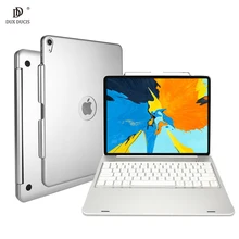 Беспроводной чехол с клавиатурой Bluetooth для iPad Pro 12,9 чехол для смарт-планшета для iPad Pro 12,9 дюйма с держателем для карандашей