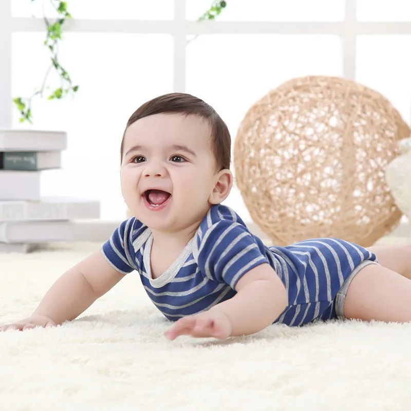 Roupas Infantil Retail One-Pieces Baby Bodysuit 0-12 M Red Cartoon Animal Baby Boy Clothes Pajamas Baby Clothing for Newborns (58)