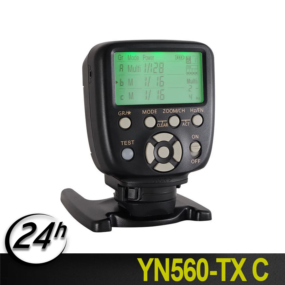 

Yongnuo YN560-TX C II Manual Flash Controller Commander Transmitter For RF-602 RF-603 II RF-605 YN660 YN968N For Canon Camera