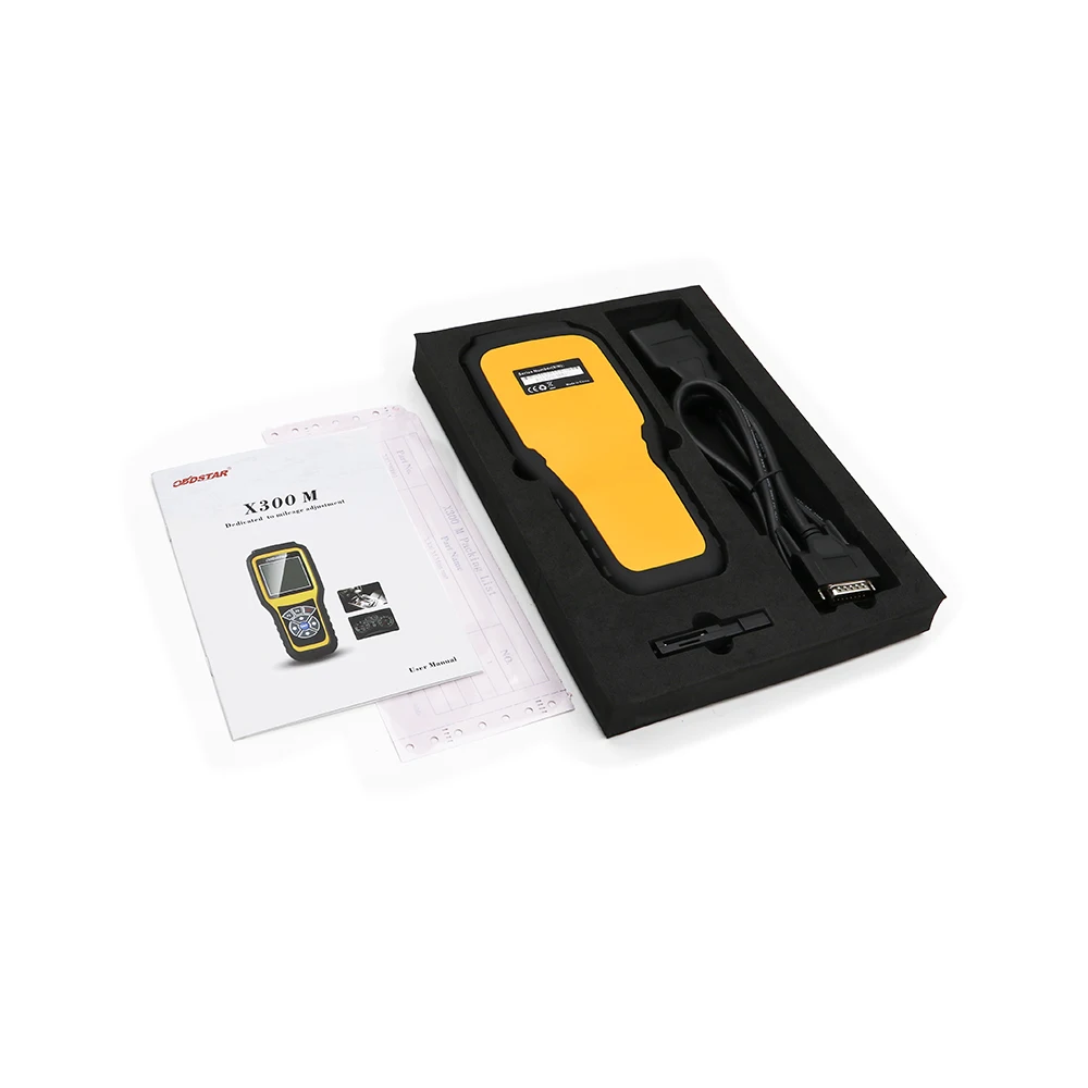 OBDSTAR X300M OBD2 регулировка одометра и OBDII поддержка для Benz Инструмент коррекции